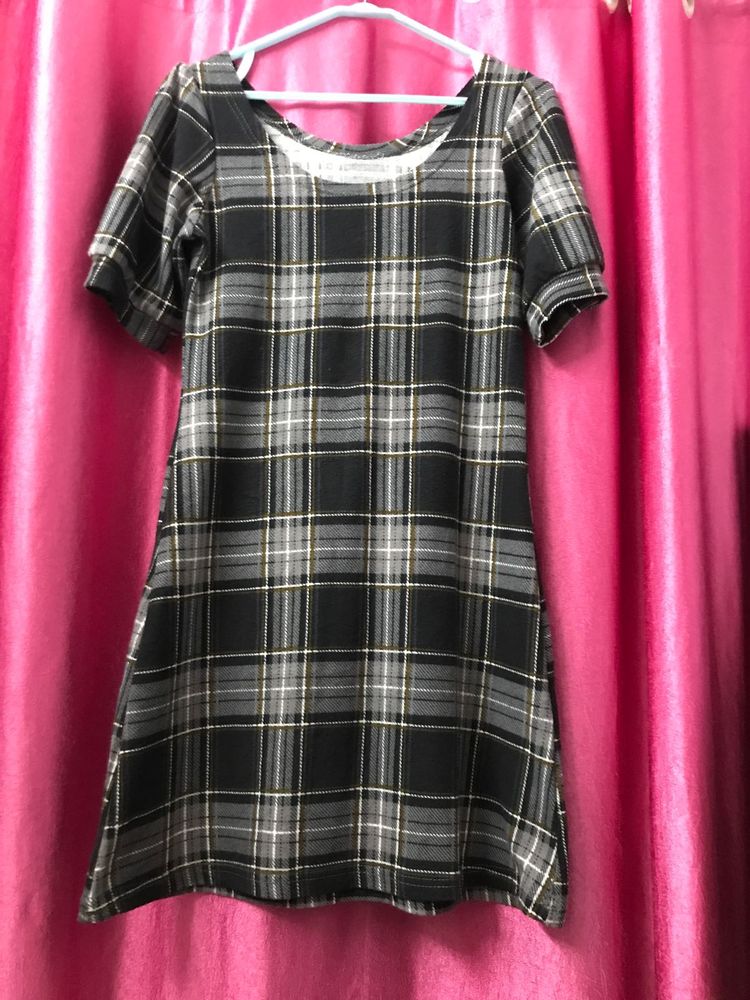 Checkered Mini Dress