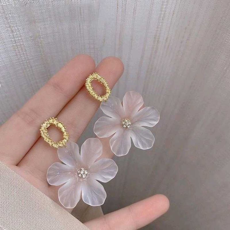Floral Drop Earrings
