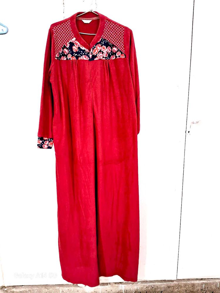 Pink Velvet Nighty