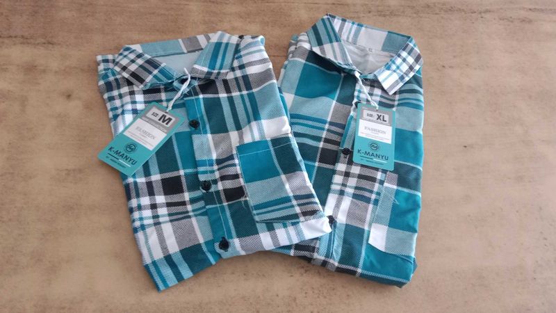 Boys Cotton Check Shirt