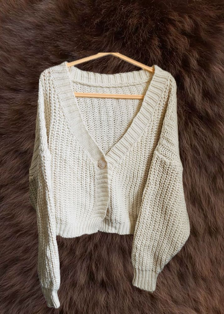 crop cardigan