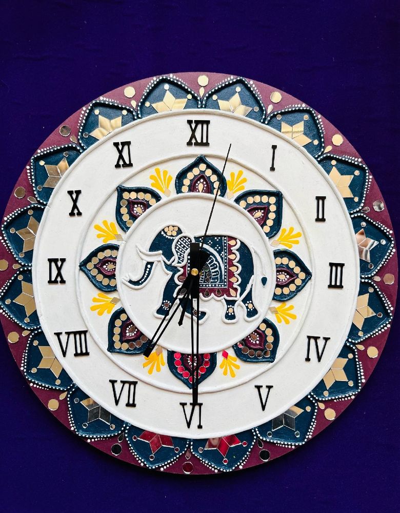 16 Inch Mandala Art Watch