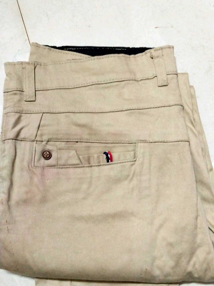 Khaki Casual Trousers