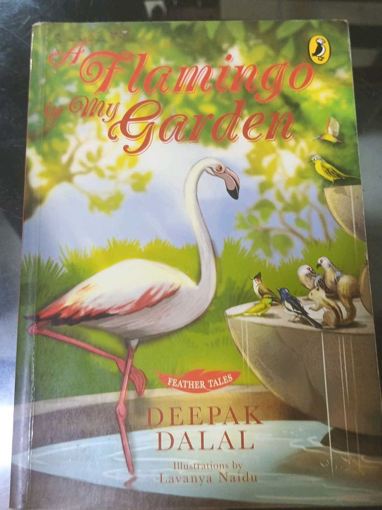 A Flamingo In My Garden Stot Book For Kids