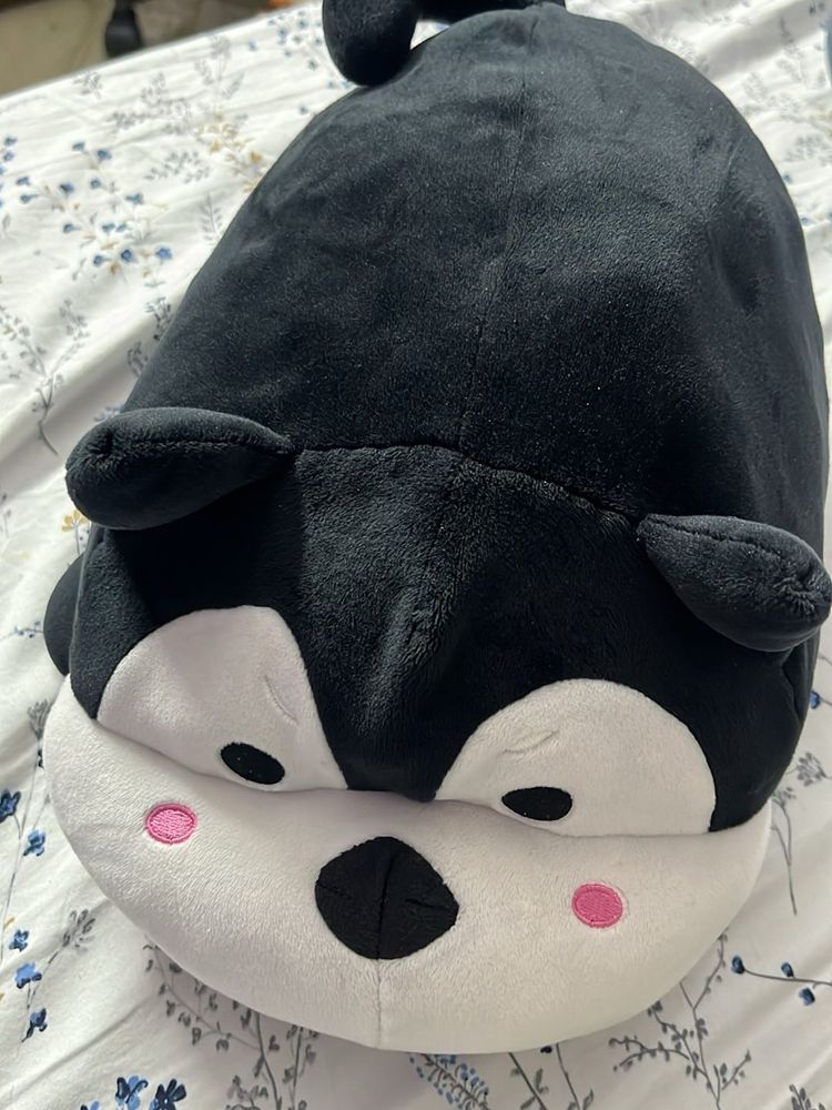Cute Husky Plush Pillow
