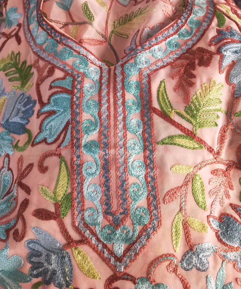 Kashmiri Embroidered Kurta