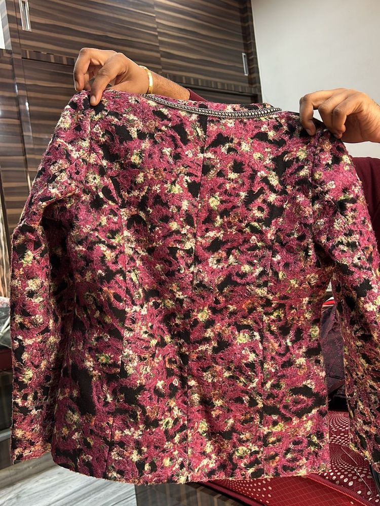 Multicolor Party Wear Jacket