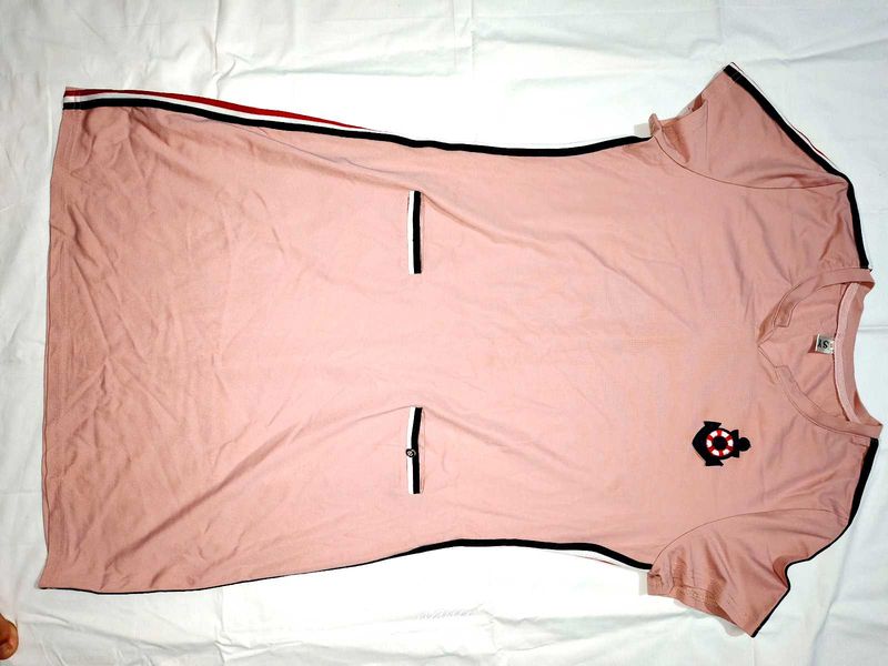 Cute Pink Casual Dress