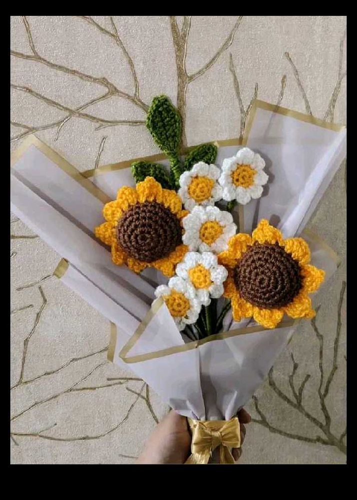 Crochet Flower Bouquet