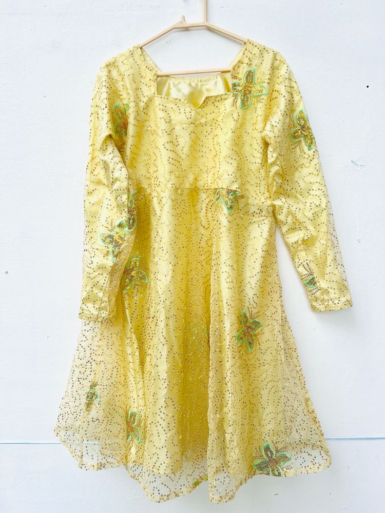 Yellow Designer Suit