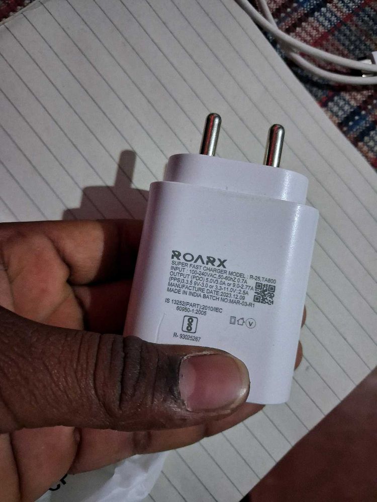 RoarX 25W Fast Charger Adapter Samsung 2W