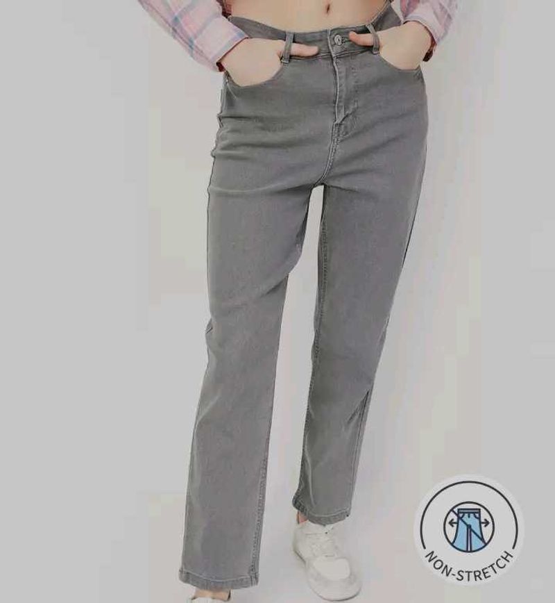 Grey Denim Jeans From Max