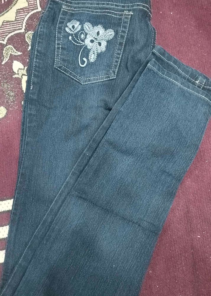 Dark Wash Denim Jeans