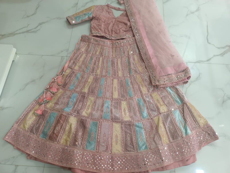 Pink Lehenga Choli Set
