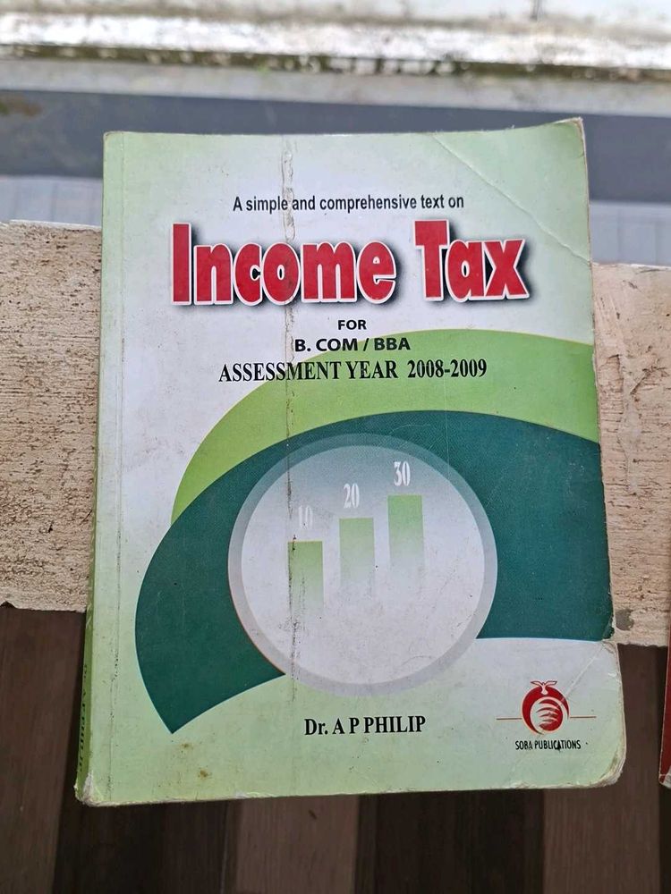 Income Tax Textbook for B.Com/BBA