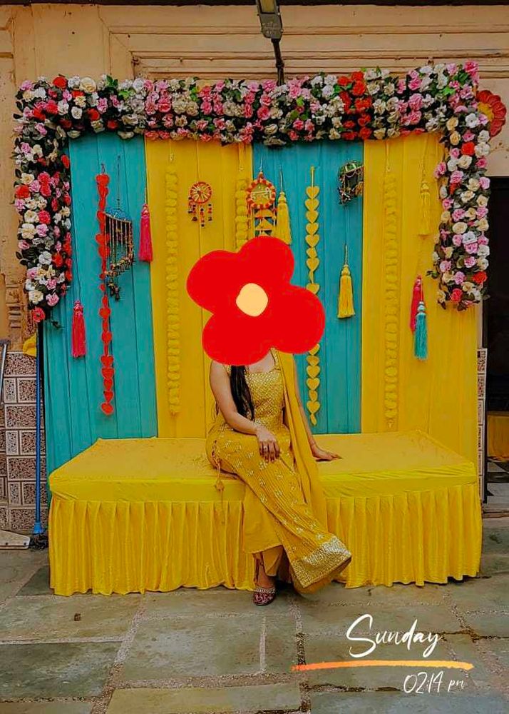 Price Drop Beautiful Haldi Dress In Wedding