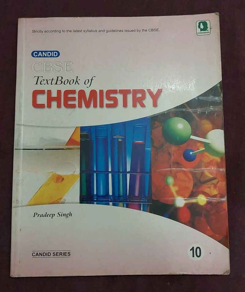 CBSE Chemistry Testbook for class 10  Pradeep Singh