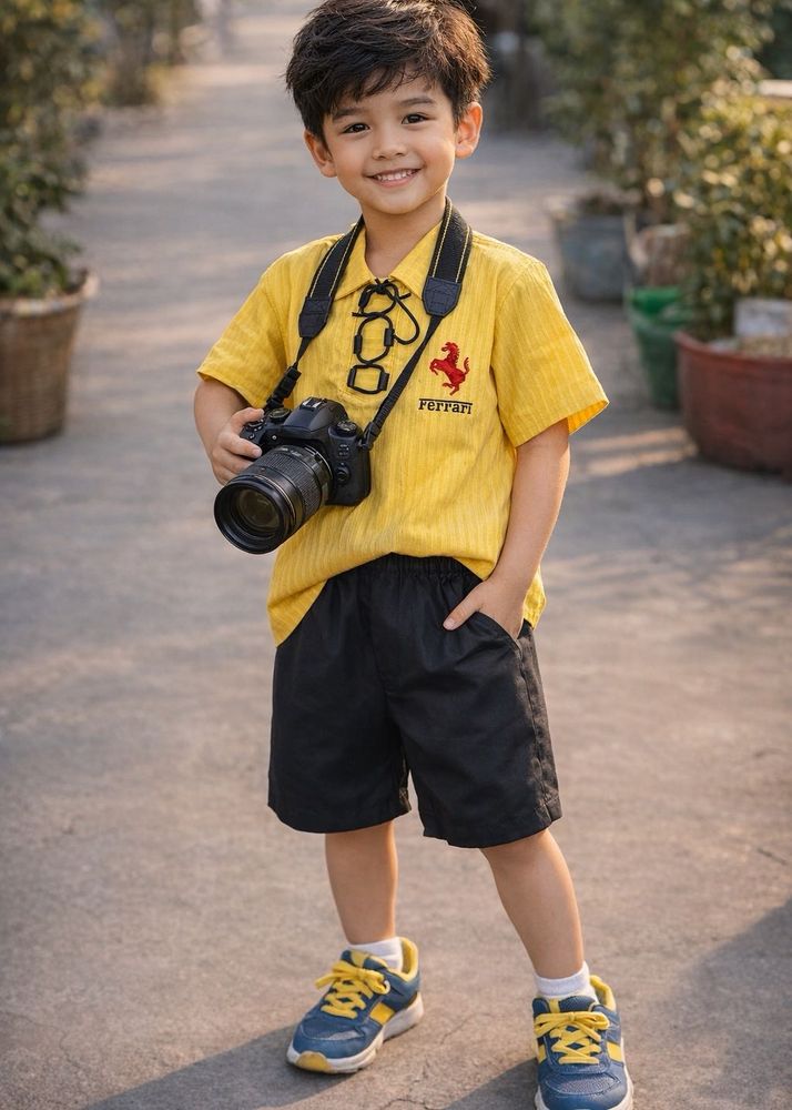 Kids Stylish Shirt &amp; Shorts Set