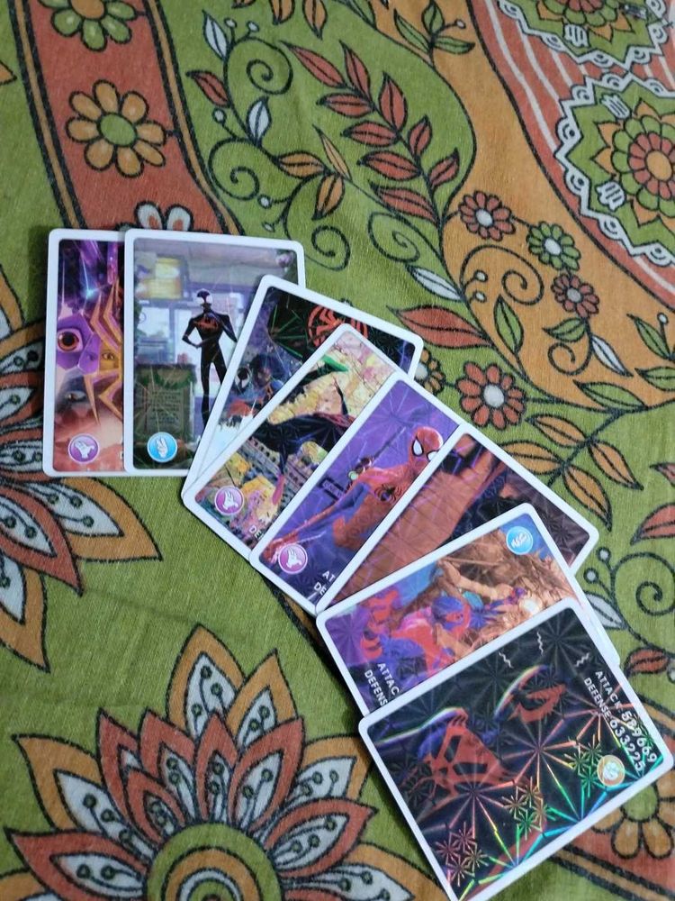 16 Spider-Man Trading Cards