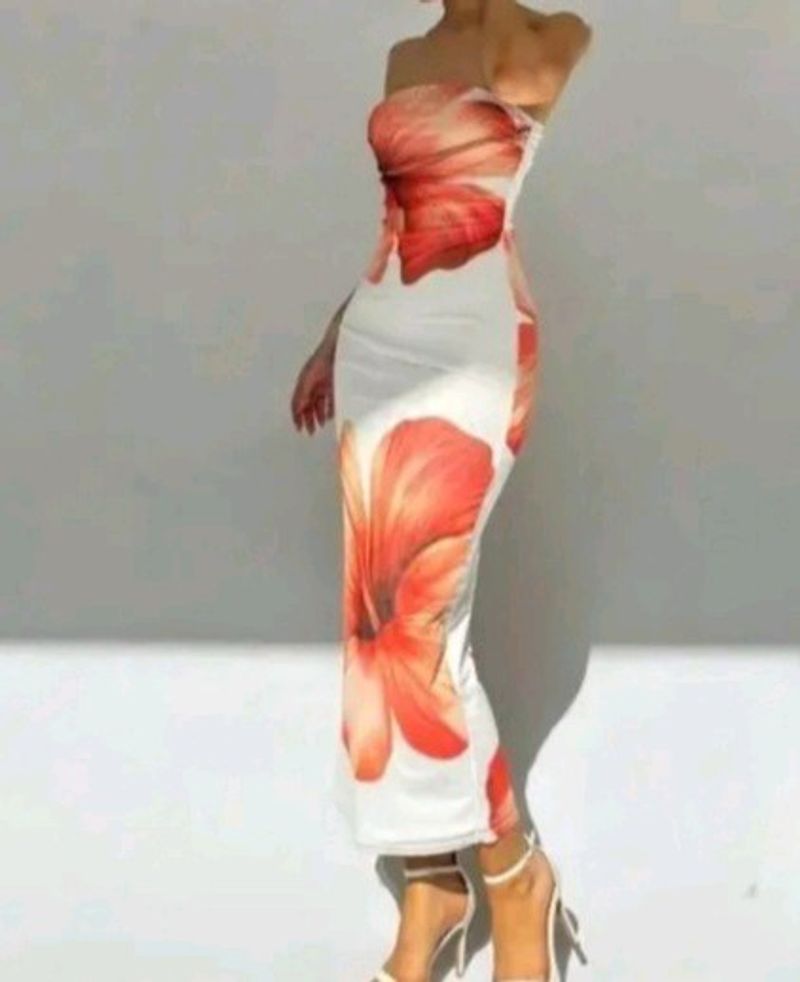 Floral Bodycone Dress