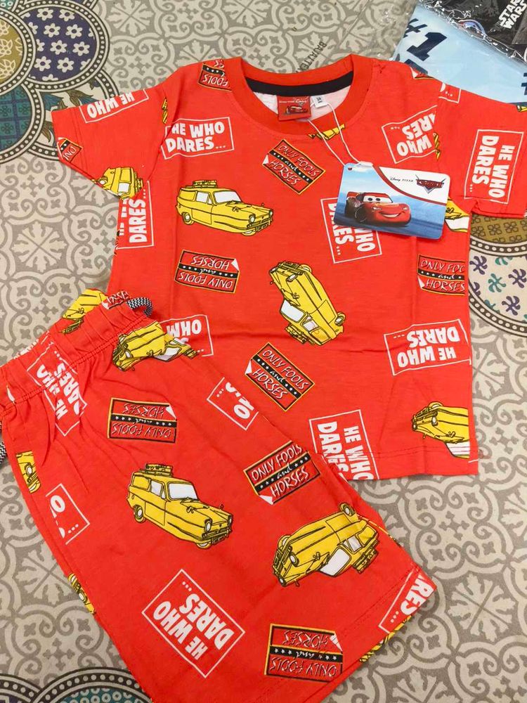 Car Shorts Set