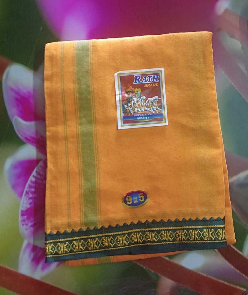 Rath Brand New Soft Pure Cotton Dhoti Jode