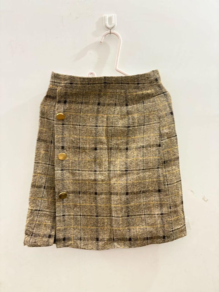 Plaid Skirt