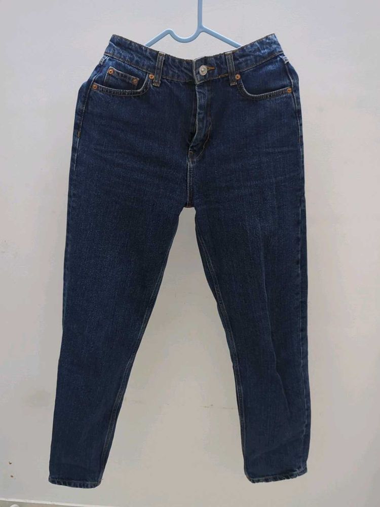 Zara High Waist Premium Denim Jeans