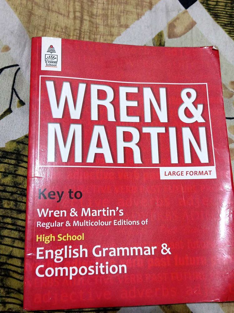 Wren &amp; Martin Grammar Book