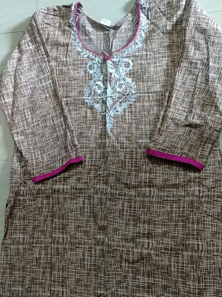 Pure Cotton Kurti