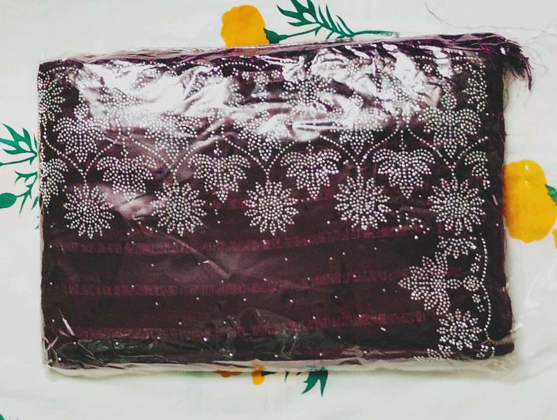 Elegant fancy fully stone work sarees