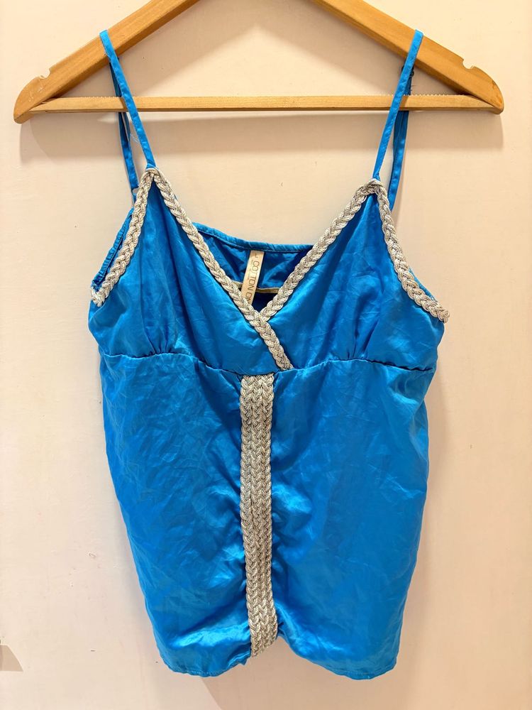 Beautiful Braids Trim  Cami Top