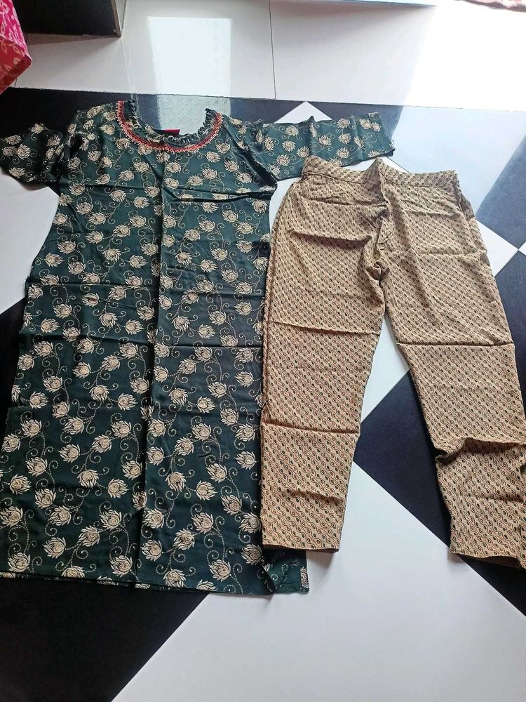 Floral Kurta Set