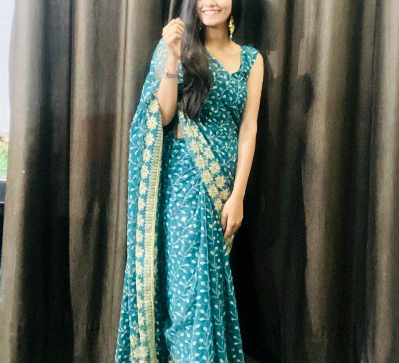 Womens Fancy Saree 700