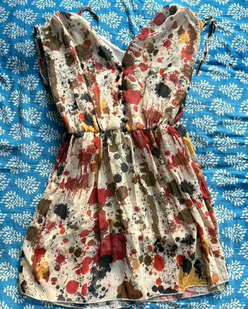 Colorful Short Dress