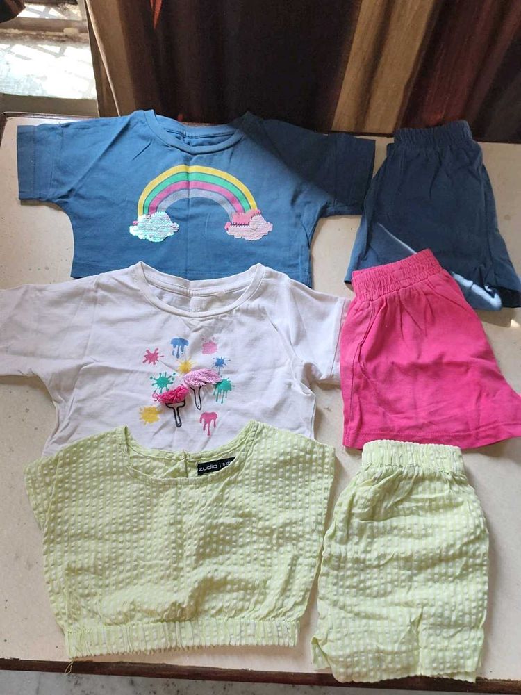 Cute 3 set for baby girl💓