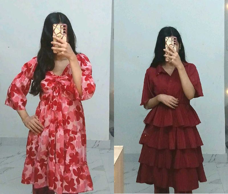 Set of 2 mini Stylish frock