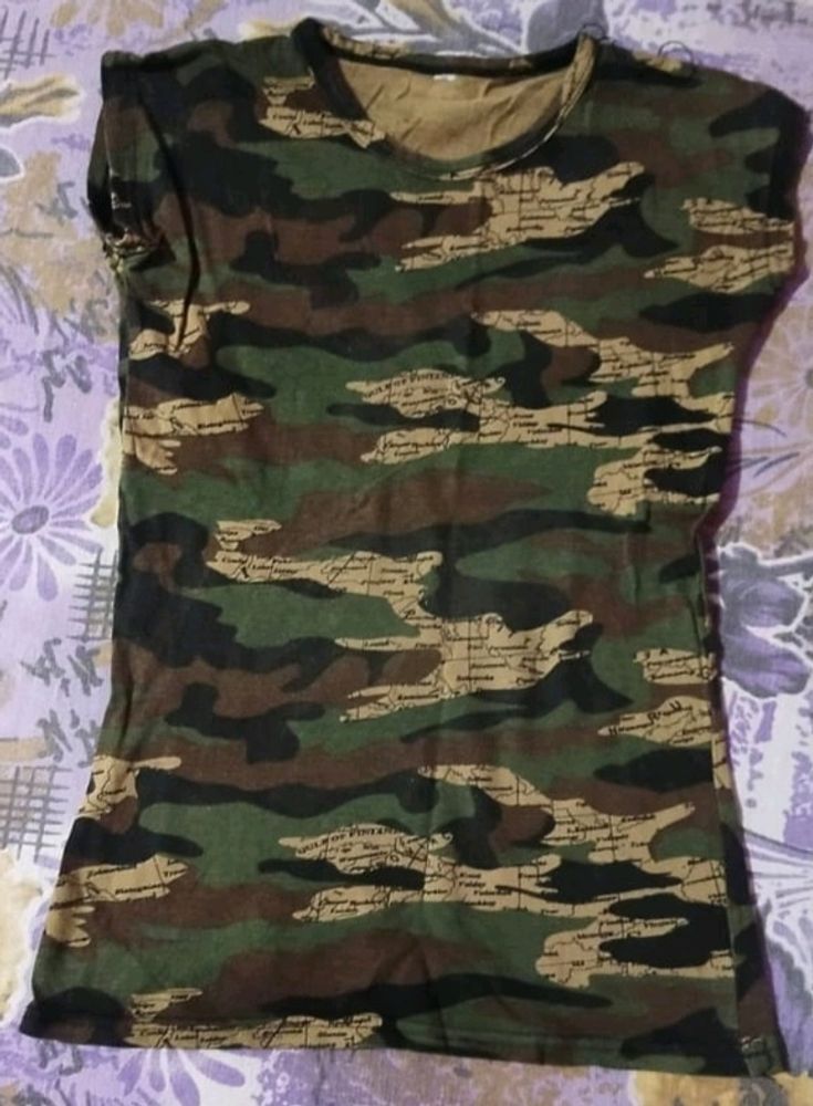 Fauji tshirt For Girls