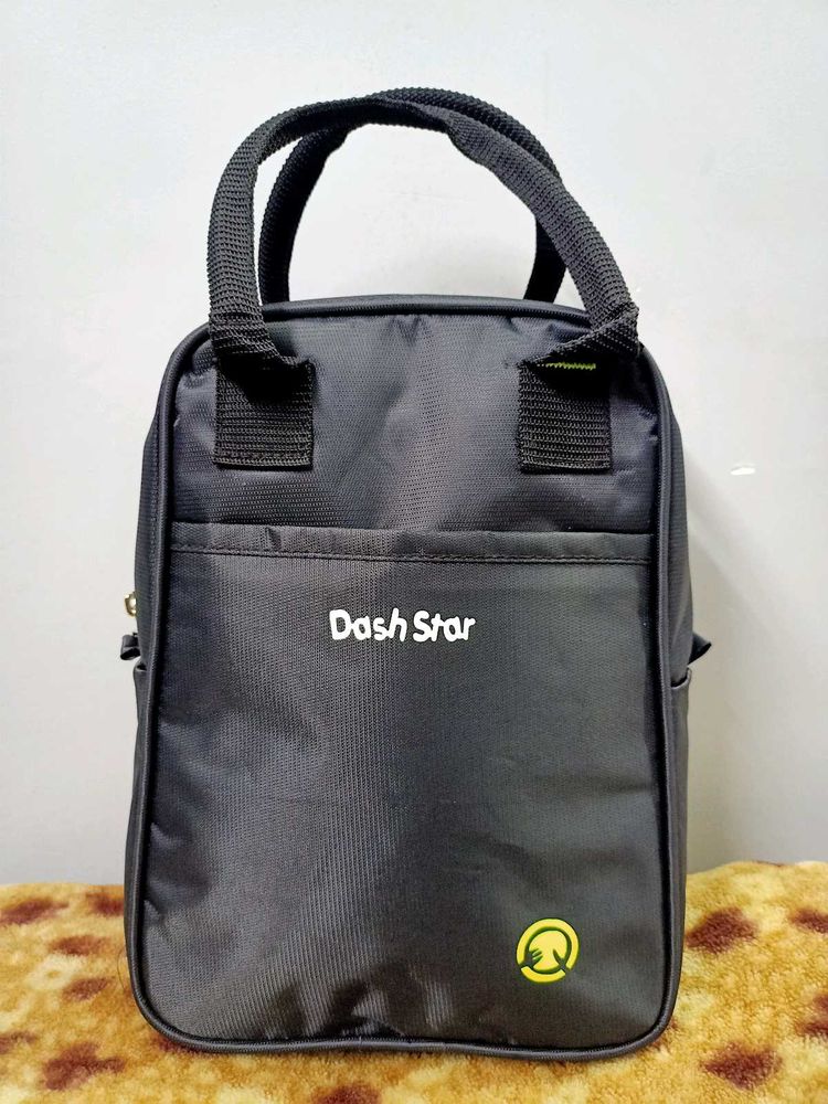 Insulated Lunch Bag Built In Water bottle Holder