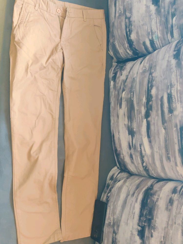 Benetton Brand Cotton Formal Pant