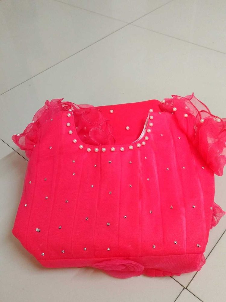 Cute Girls Pink Dress