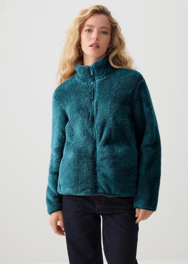 Teal Fleece Jacket