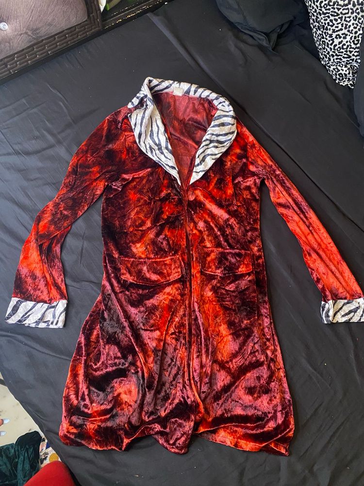 Sexy Imported Velvet Robe