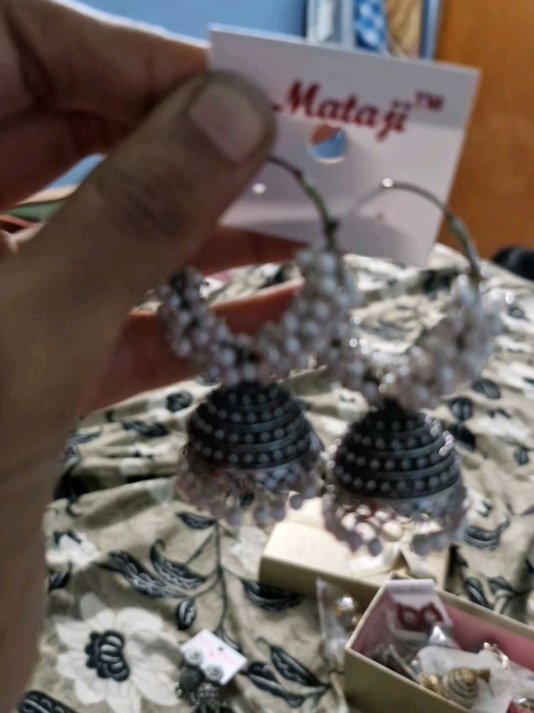 Party And Ethnic Wear Jhumkas