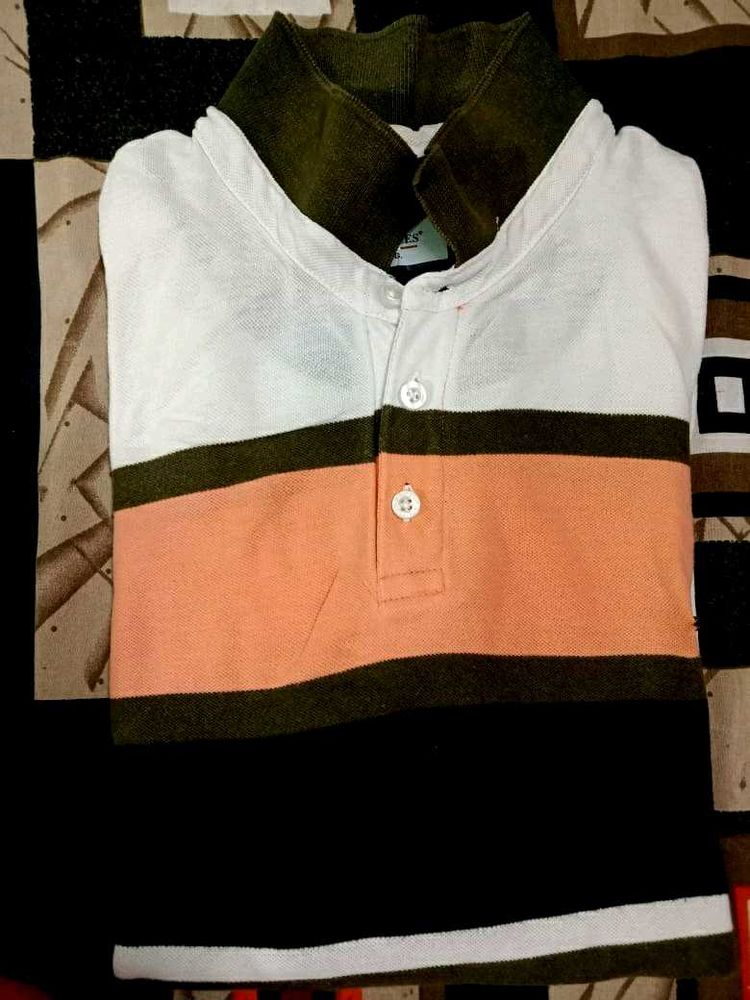 Striped Polo Shirt