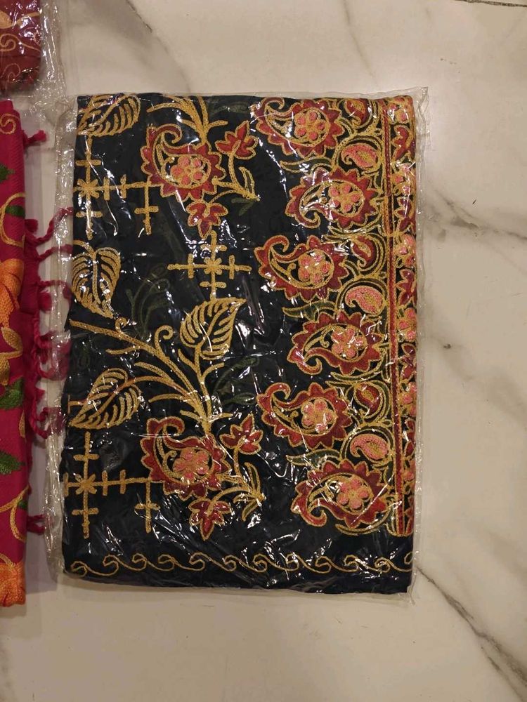 Elegant Floral Shawl Cum Dupatta.