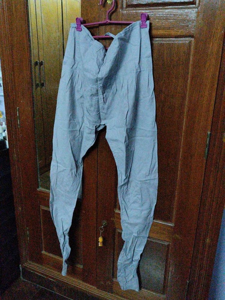 Tie Pant Light Grey