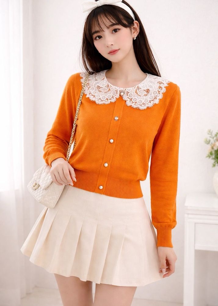 Korean Style Knit Cardigan Top