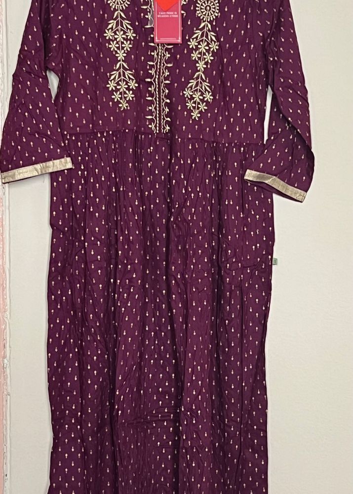 A Line Kurta From Desi Mix