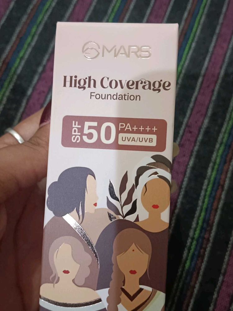 MARS High Coverage Foundation SPF 50